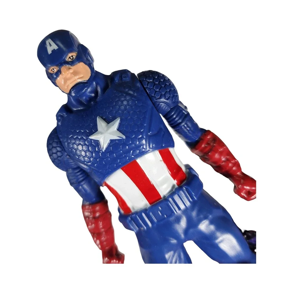Marvel Avengers Captain America 6 Inch Action Figure Blue Red White Steve Rogers